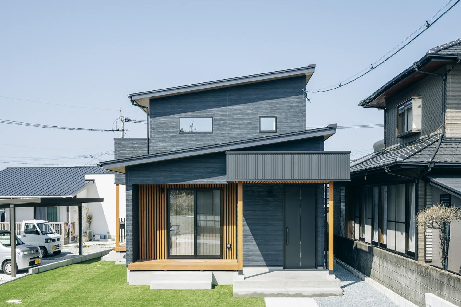 暮らしの真ん中にキッチンと吹き抜けがあるホテルライクな家 ゼストの写真集 倉敷市 注文住宅 工務店