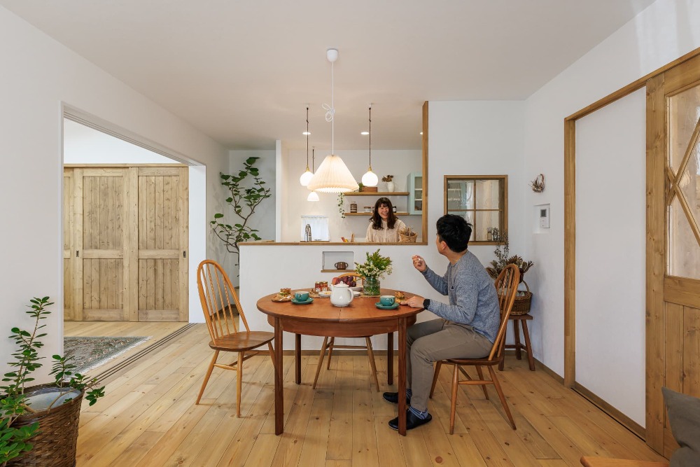 ほっこり暮らす陽だまりのあるおうち