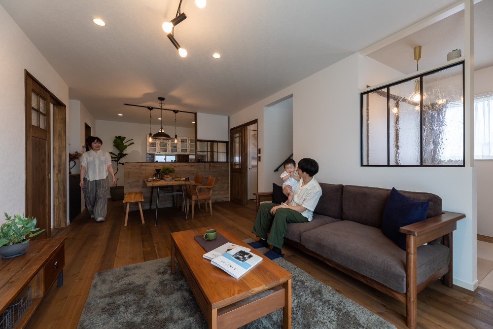 20代で叶えたモダン＆ヴィンテージハウス