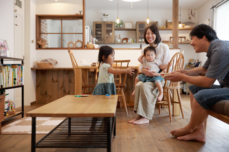 ずっと住んでたみたいな安らぎ感。 家の中の風景すべてが愛おしい ゼストのお客様の声 倉敷市 注文住宅 工務店