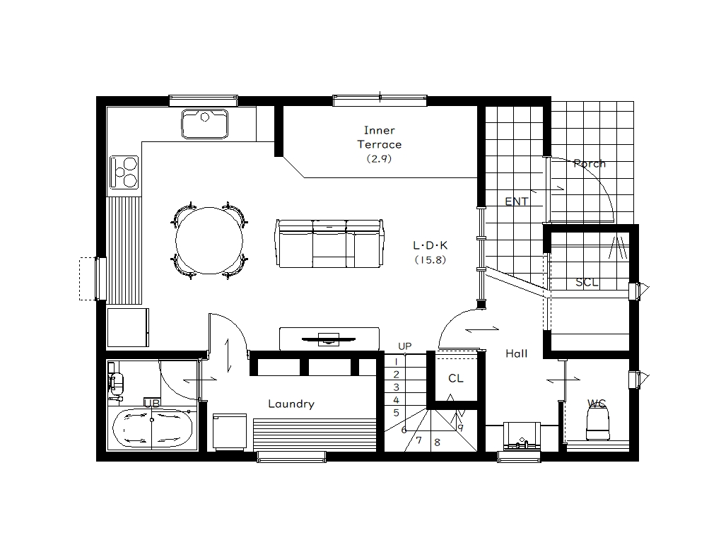 間取りの実例図面